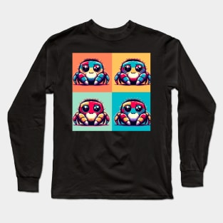 Pop Jumping Spider - Cool Spider Long Sleeve T-Shirt